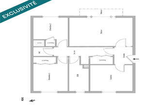 achat appartement poligny 39800