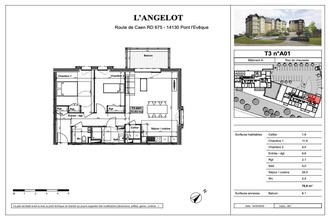 achat appartement pont-l-eveque 14130
