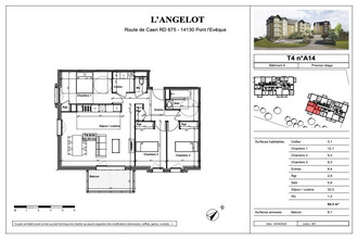 achat appartement pont-l-eveque 14130
