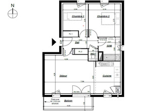 achat appartement pont-pean 35131