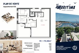 achat appartement port-vendres 66660