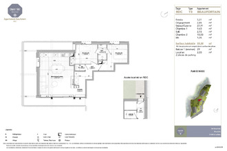 achat appartement praz-sur-arly 74120