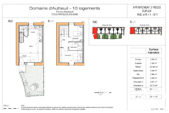 achat appartement presles-en-brie 77220
