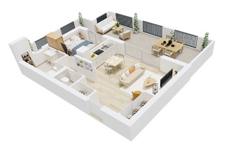 achat appartement propriano 20110