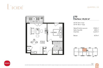 achat appartement quimper 29000