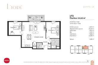 achat appartement quimper 29000