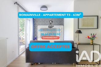 achat appartement romainville 93230