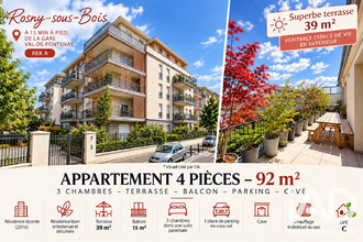 achat appartement rosny-sous-bois 93110