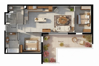 achat appartement sauvian 34410