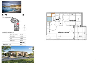 achat appartement sauvian 34410