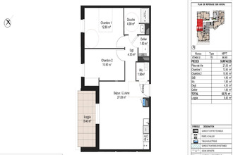 achat appartement segre 49500