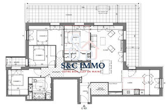 achat appartement serris 77700