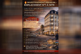 achat appartement sete 34200