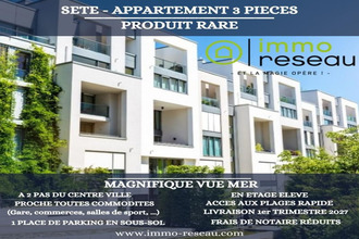 achat appartement sete 34200