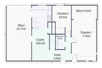 achat appartement st-brieuc 22000