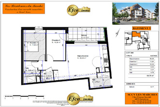 achat appartement st-louis 68300