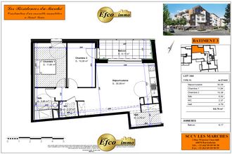 achat appartement st-louis 68300