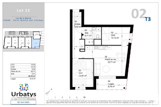 achat appartement st-martin-des-champs 29600