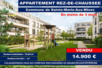 achat appartement ste-marie-aux-mines 68160