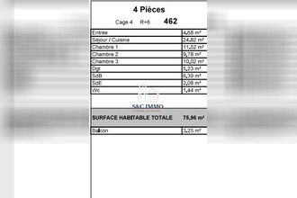 achat appartement thiais 94320