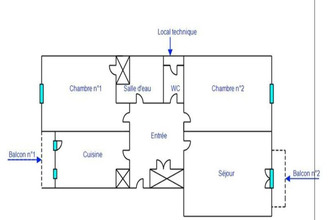 achat appartement tours 37000