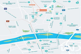 achat appartement tours 37100