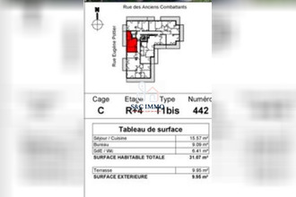 achat appartement trappes 78190