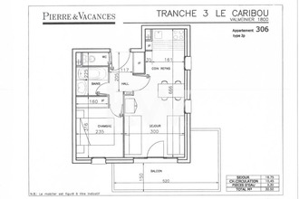 achat appartement valmeinier 73450