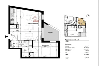 achat appartement valras-plage 34350