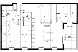 achat appartement venissieux 69200