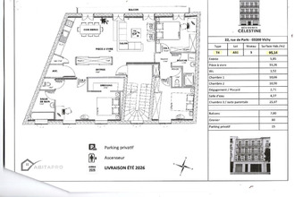 achat appartement vichy 03200