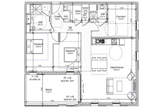achat appartement vif 38450