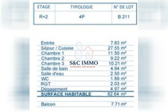 achat appartement villiers-sur-marne 94350