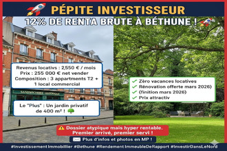 achat immeuble bethune 62400