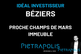achat immeuble beziers 34500
