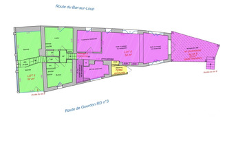 achat immeuble chateauneuf-grasse 06740