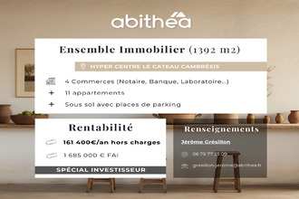achat immeuble le-cateau-cambresis 59360