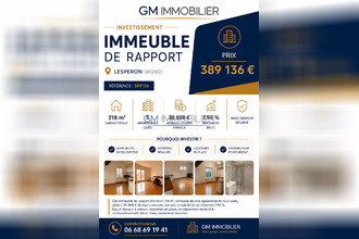 achat immeuble lesperon 40260