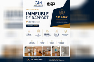 achat immeuble lesperon 40260
