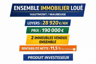 achat immeuble maubeuge 59600