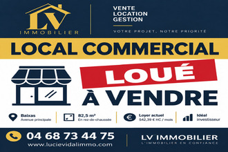achat localcommercial baixas 66390