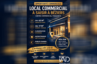 achat localcommercial beziers 34500