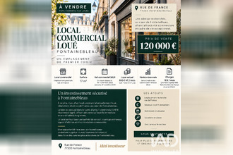 achat localcommercial fontainebleau 77300