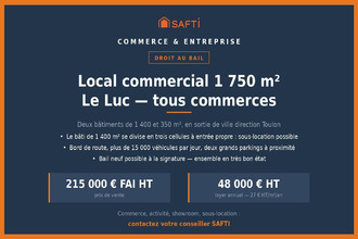 achat localcommercial le-luc 83340