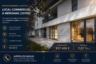 achat localcommercial merignac 33700