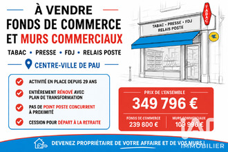 achat localcommercial pau 64000