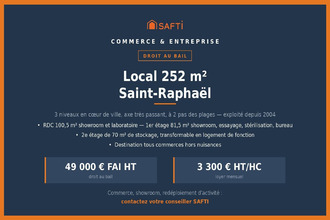 achat localcommercial st-raphael 83700