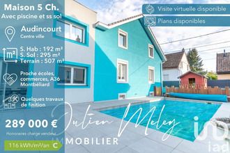 achat maison audincourt 25400