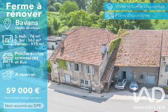 achat maison bavans 25550
