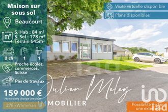 achat maison beaucourt 90500